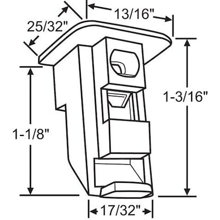Strybuc Sash Guide 64-601B